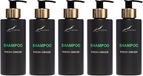 Claudius Cosmetics B.V. Claudius Cosmetics Shampoo Fresh Ginger 300 ml - gouden pomp - 5 stuks