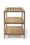 Rekken. Excelsa Eco Living Rek, 3 planken, bamboe, bruin