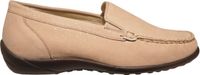 Wäldlaufer beige leren dames instappers