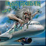 Rock Off Iron Maiden - Flight 666 - Koelkast magneet - 7.5 x 7.5 cm