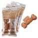 Ferplast Hondensnack Natuurlijke Hondensnack Mondhygiëne Voor darmgezondheid met Euglena zeewier 3 pack set 420g