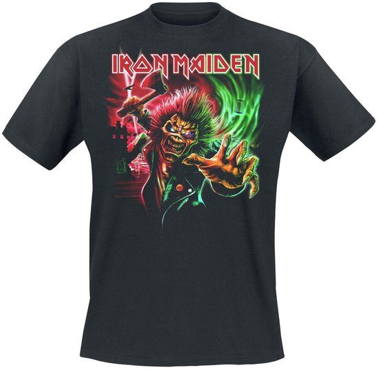 Iron Maiden Run For Your Lives Heren T-shirt - zwart - S