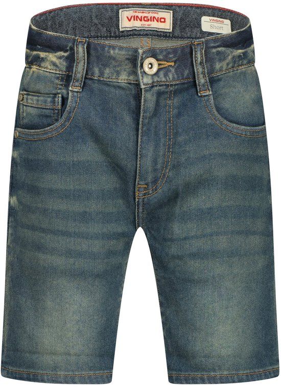 Vingino Cesare Jeans Jongens - Broek - Blauw - Maat 134