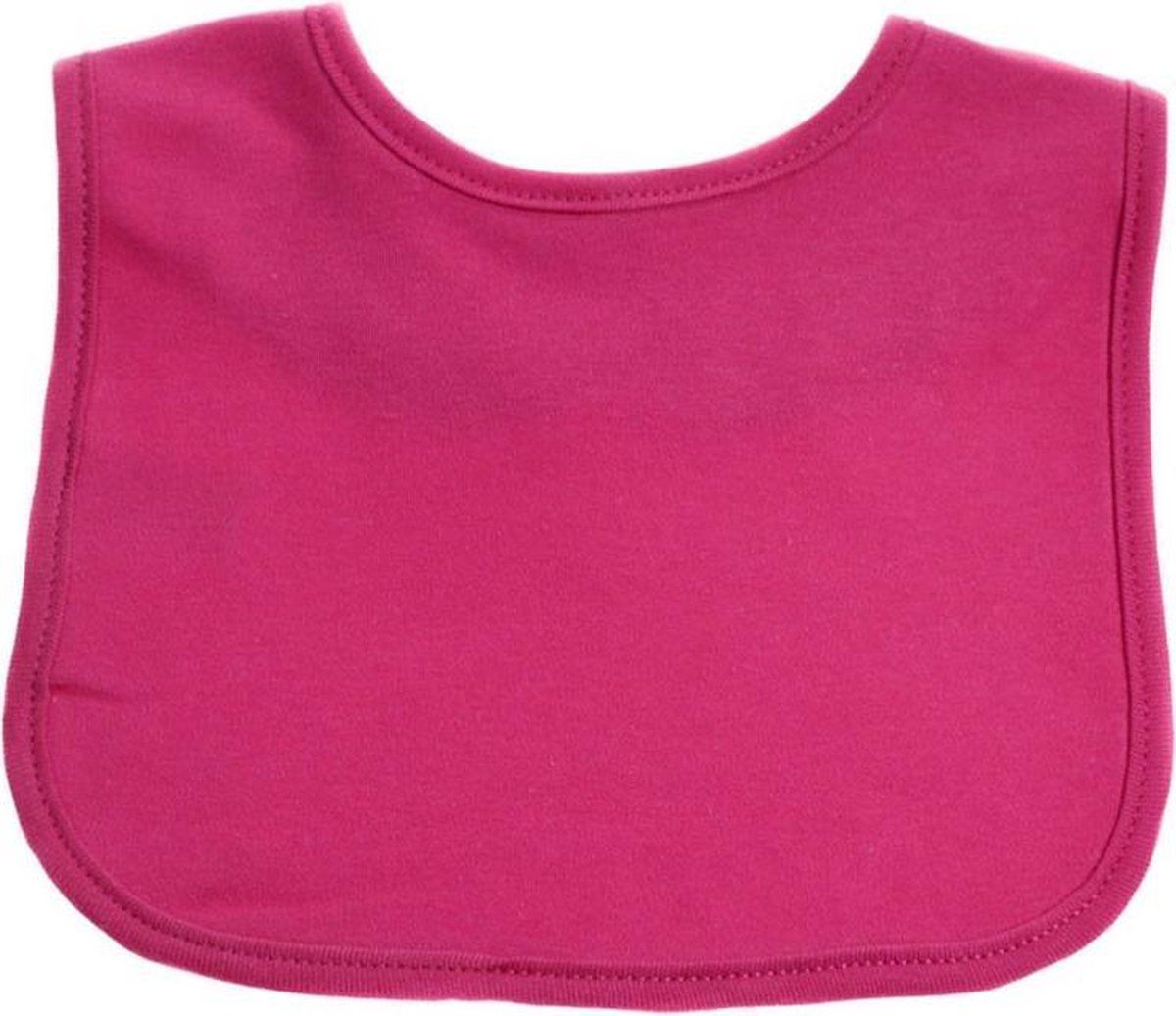 Soft Touch Slabbetje - 33 cm - Fuchsia