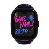 SaveFamily Iconic Plus 2. Smartwatch voor kinderen met GPS, bellen, videogesprek, AI, SOS, Whatsapp, Spotify, temperatuurmeter, verwisselbare bandjes (Iconic Plus 2, Gamer) (Iconic Plus 2, Street Style)