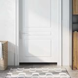 vidaXL Schroefbare Deurborstelafdichtingen 12 st Wit 100 cm