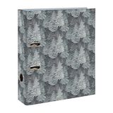 Clairefontaine 115650C - Kartonnen Ordner met Hendel - Dennenbomen/Landschap/Natuur - Home Office Rug 70 mm - A4 maxi - Fijne Korrel - La Vie En Vosges Collectie