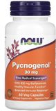 Pycnogenol, NOW Foods Pycnogenol 30 mg 60 Veg Capsules