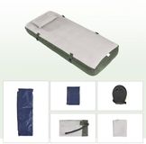 SoBuy Campingzelt met Luchtmatras en Campingbed Set - Groen - Oxford stof - 160x86x193 cm