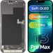 MP Apple Écran avec Touchscreen MP compatible avec iPhone 13 Pro Max, avec Cadre, Version Soft OLED FHD 120Hz Diagnostic, Noir
