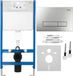 Rea - Système d'installation pour mur WC K011a-q HD Satin