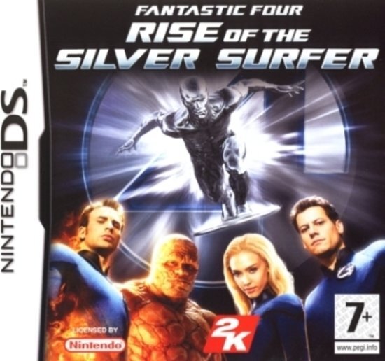2K Games Fantastic Four Rise of the Silver Surfer Nintendo DS