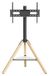 StarTech Verstelbare, draaibare TV-wandhouder voor in de hoek - Model U-Z1618 - Vloerstandaard - Geschikt voor televisies van 102–191 cm - VESA 600x400 - Draagvermogen tot 40 kg - Zwart