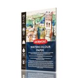 Derwent A5 aquarelpapierblok, wit, 12 vellen