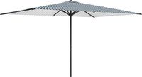 vidaXL Tuinparasol Rechthoekig 2 x 3 m Polyester Blauw en Wit