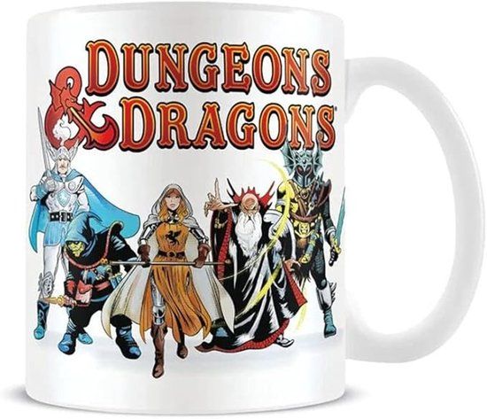 Pyramid International Dungeons & Dragons Mok / Beker Retro Group Cups & Mok / Bekers
