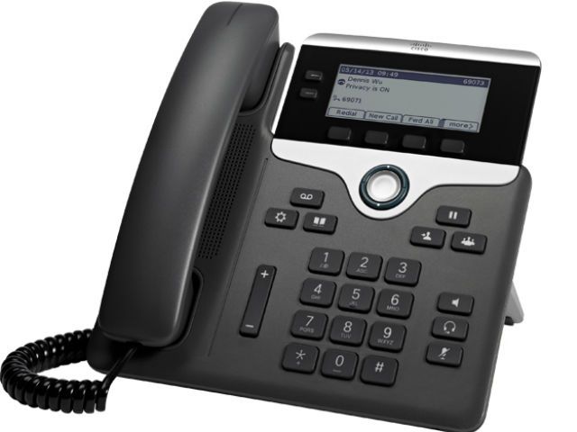 Cisco 7811 - IP Phone - Black/Silver