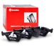BREMBO A.B.S. All Brake Systems Remblokken – Set 4-delig – Incl. Slijtage-indicator – ECE-R90