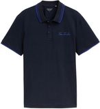 Tom Tailor Poloshirt met katoenen logoprint