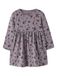 NAME IT Jurk lichtblauw / mauve / donkerlila / zwart
