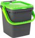Ecoplast 20 liter afvalemmer groen