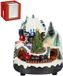 Luville Christmas village with train battery operated 17.5 cm