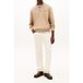 Tommy Hilfiger Modern Agraphic Half Zip Coastal Taupe