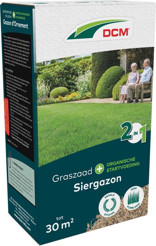 DCM Graszaad Plus Siergazon 600 gram