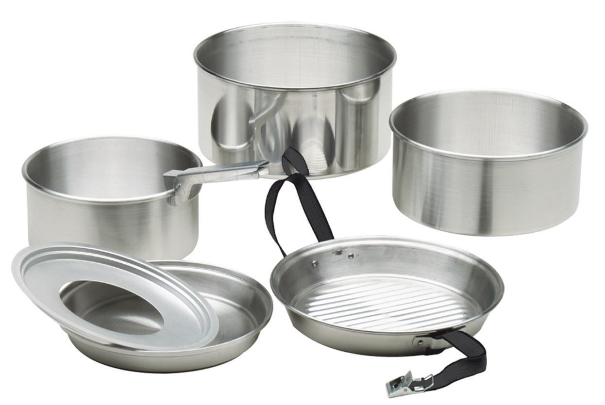 Bo-Camp Safari 4 delige - Zilver