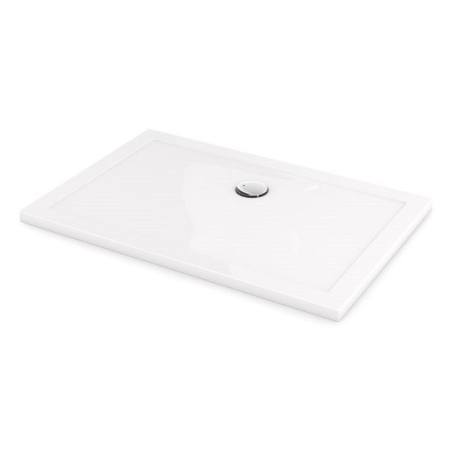 Maxaro Douchebak 120x80cm Rechthoek Acryl Hoogglans Wit