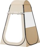 Vevor Pop-up tent voor 1 persoon, 1200 x 1200 x 1900 mm, beige