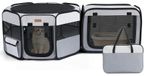 Solidchoice - Maisonnette 2-en-1 pour animaux d'intérieur et d'extérieur