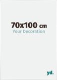 Your Decoration Cadre photo 70x100 cm Aluminium Blanc Laqué brillant Kent