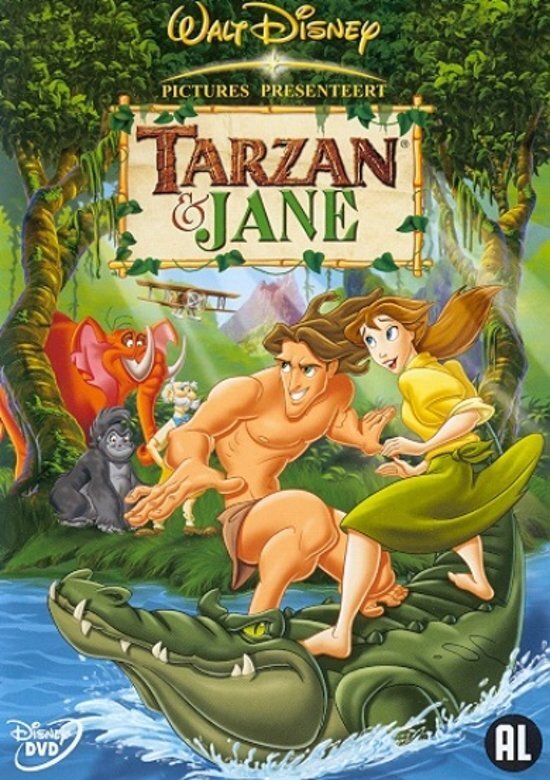 Animation Tarzan & Jane dvd
