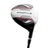 Wilson Profile Single Fairway voor heren, hout, rood/zwart, standaard