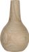 Mica Decorations Pia Vase - H28 x Ø16 cm - Paulownia Wood - Light Brown