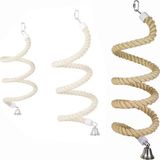 Nobby Vogeltoy Boing Touw in Spiraal Mix ø3 x 245 cm