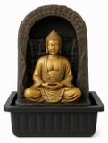 Fontaine d'eau Bouddha pour intérieur avec fonction méditative