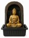 Fontaine d'eau Bouddha pour intérieur avec fonction méditative