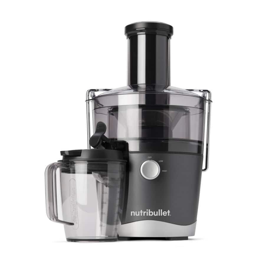 NutriBullet NBJ100G Citruspers/Sapmaker 800 W - Zwart, Grijs