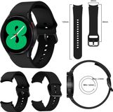 Wigento Samsung Galaxy Watch 6, 5, 4, Normal, Pro en Classic, alle maten, kunststof/siliconen horlogeband