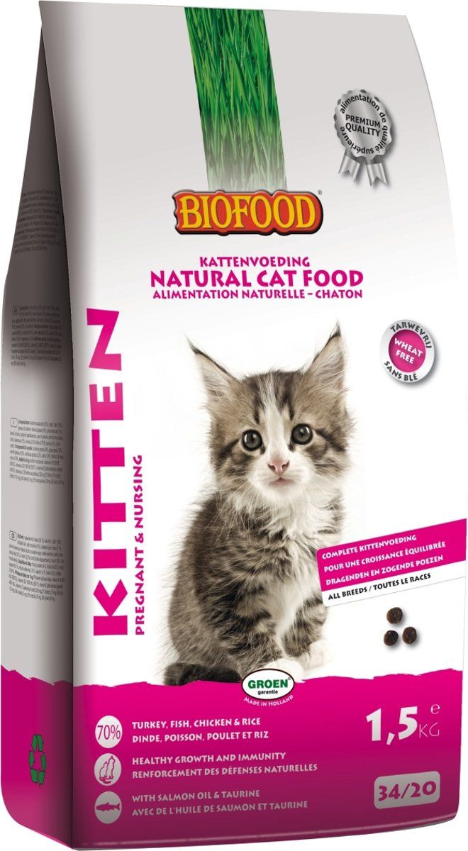 BIOFOOD Kitten - Pregnant/Nursing 10 kg