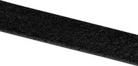 VELCRO® E00102033013025 Boucle Noir 25 m