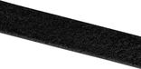 VELCRO® E00102033013025 Boucle Noir 25 m