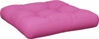 vidaXL Coussin de palette 50x50x12 cm Tissu Rose