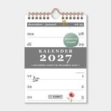 De Hobbit Hobbit Spiraalkalender 2027 A5 Weekplanner Aquarel Bloemetjes