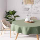 Soleil d'ocre Alix Tafelkleed Vlekwerend Rond 180cm Khaki