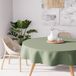 Soleil d'ocre Alix Tafelkleed Vlekwerend Rond 180cm Khaki