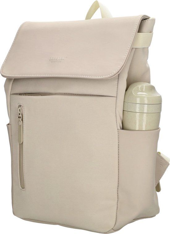 Beagles Originals Kobe Rugzak 15,6 inch Laptop Rugtas Werk School Universiteit - Crème