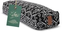 #DoYourYoga - Hoekig Yoga bolster - »Paravati« - Meditatiekussen met bio-organische Spelt vulling - L67 cm & diam.13 cm - Style (7)